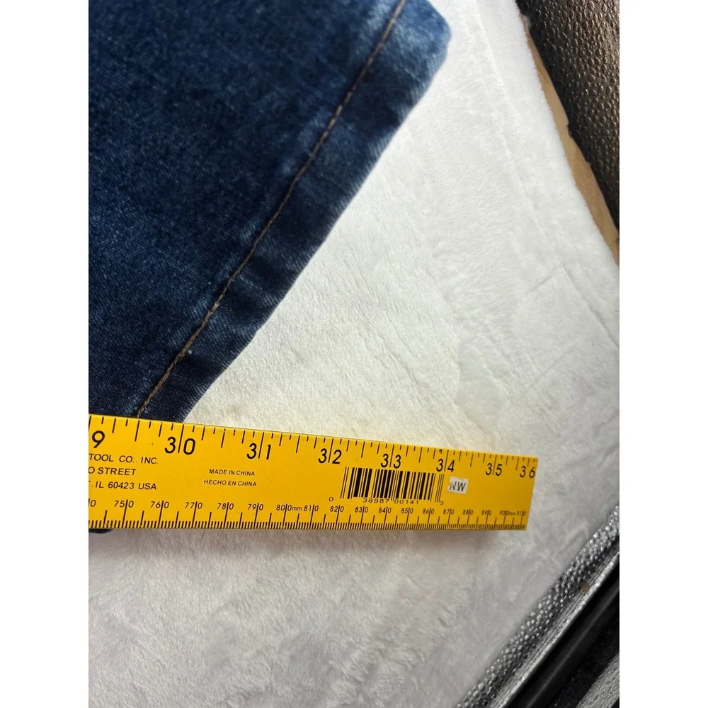 Wrangler Carpenter Jeans Mens 32x30 Relaxed Fit Denim Blue 94LSODV Tech Pocket - Picture 4 of 9